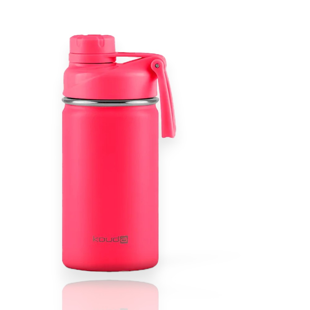 Garrafa Térmica Kouda Ladakh - 350ml em aço inoxidável, resistente e durável, ideal para atividades ao ar livre e uso diário.
