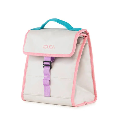 Lunch Bag Térmica Kouda Oly – 10 litros, bolsa térmica compacta e flexível com design ajustável, ideal para marmitas e lanches.