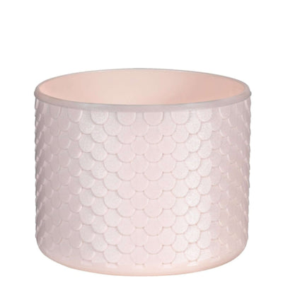 Capa de Silicone Sereia P- (Owala Version) em textura escamada, cor clara, proteção e estilo para garrafas térmicas Owala.