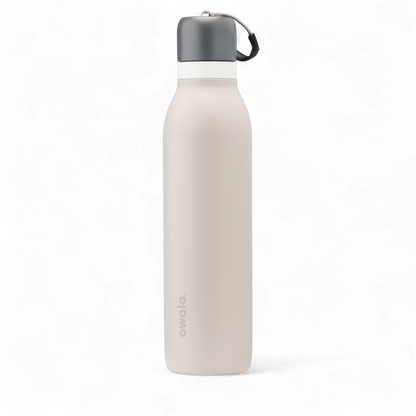 Garrafa Térmica Owala Twist - 710ml | 24oz, garrafa de hidratação com bico FreeSip 2 em 1 e isolamento em aço inox para manter temperatura.