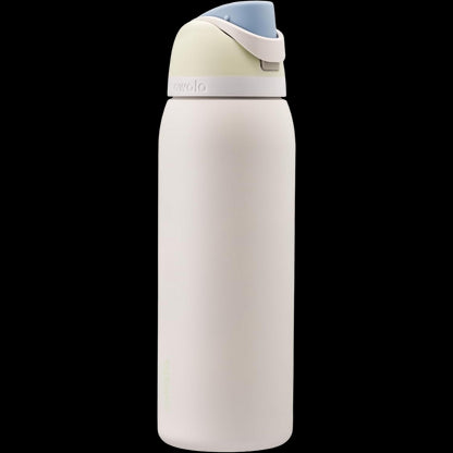 Garrafa Térmica Owala FreeSip - 1180ml | 40oz com design moderno e tampa à prova de vazamentos em fundo preto.