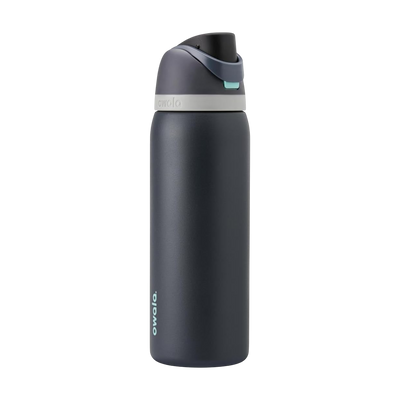Garrafa Térmica Owala FreeSip - 1180ml | 40oz, tecnologia de isolamento triplo, design moderno, bico patenteado, cor preta