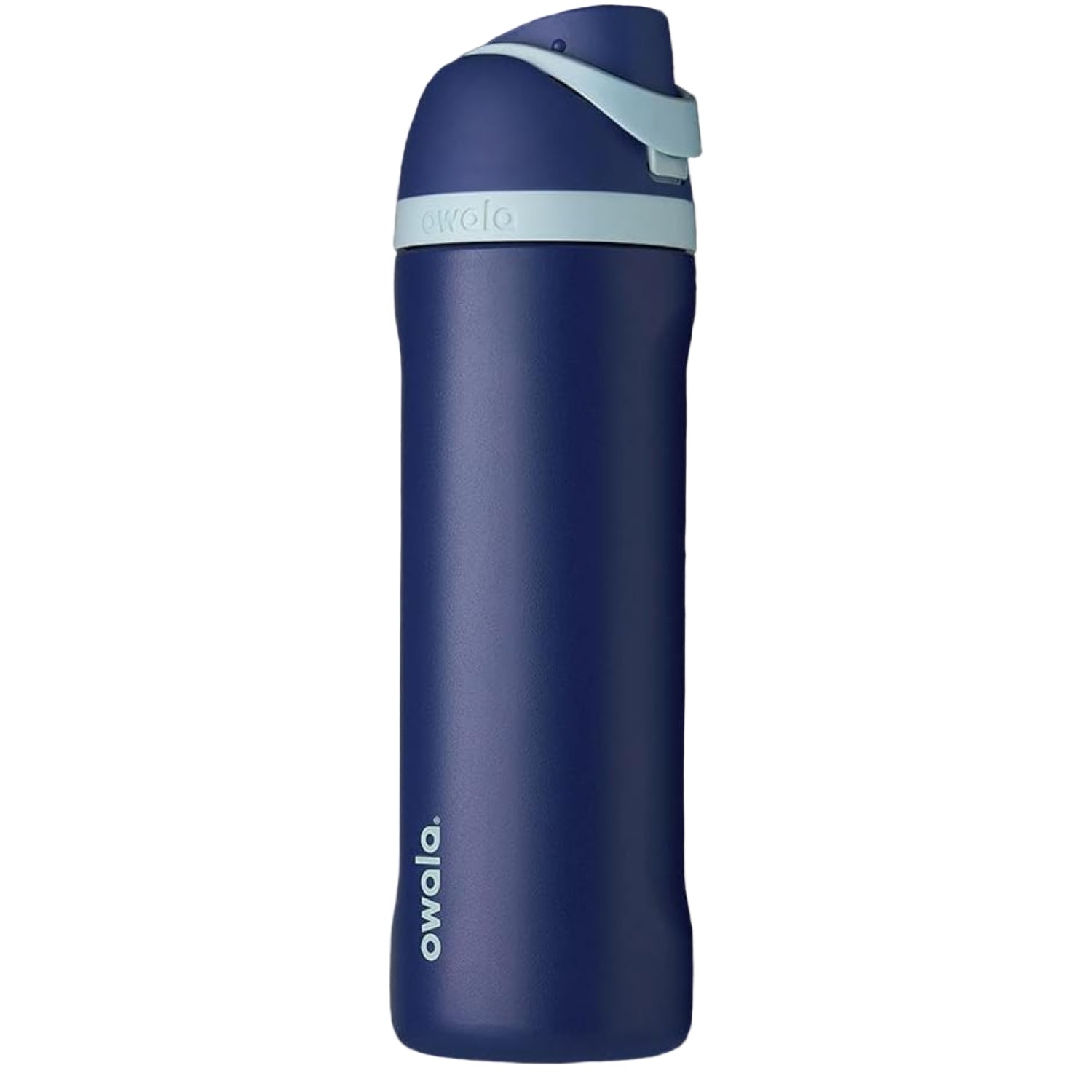 Garrafa Térmica Owala FreeSip - 710ml | 24oz em azul com inovação e praticidade, bico FreeSip e isolamento de tripla parede.