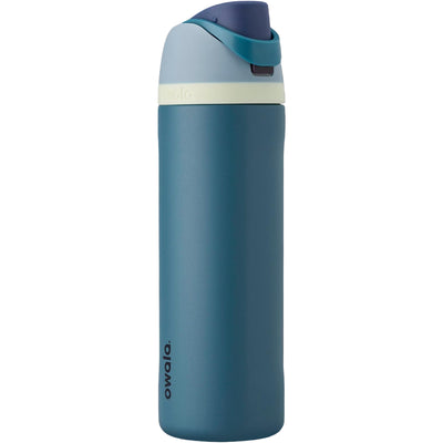 Garrafa Térmica Owala FreeSip - 710ml | 24oz com bico FreeSip e isolamento tripla parede, mantendo bebidas frias por 24 horas. Produto Original.