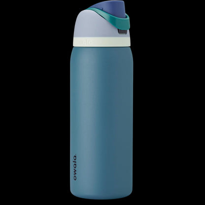Garrafa Térmica Owala FreeSip - 946ml | 32oz azul, ideal para bebidas frias e quentes, com design à prova de vazamentos.
