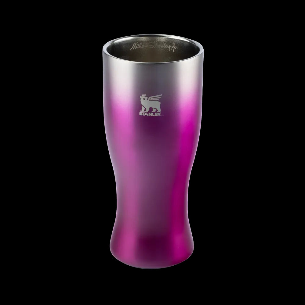 Pilsner Glass Happy Hour Stanley | 444ml, copo térmico com design icônico e eficiência térmica para happy hour sem hora.