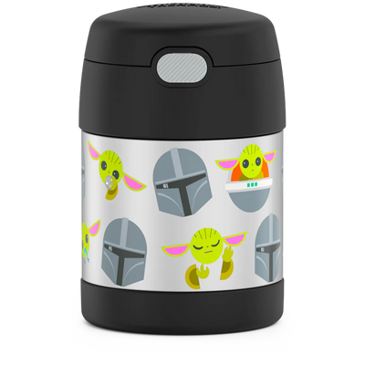 Pote Térmico Thermos ® 283g Funtainer infantil com estampas de personagens, isolamento avançado, mantém alimentos quentes ou frios por horas.