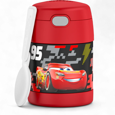 Pote Térmico Thermos ® 283g Funtainer infantil com isolamento a vácuo, mantendo alimentos quentes ou frios por até 7 horas, colher embutida.