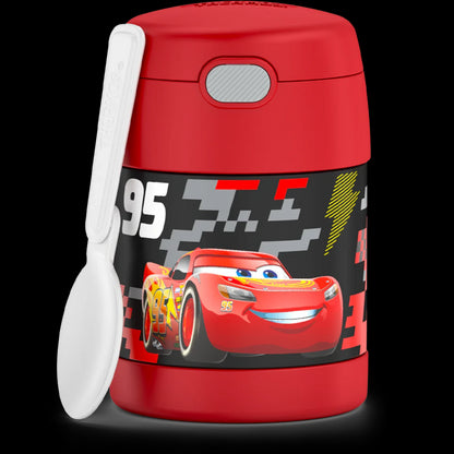 Pote Térmico Thermos ® 283g Funtainer infantil com isolamento a vácuo, mantendo alimentos quentes ou frios por até 7 horas, colher embutida.