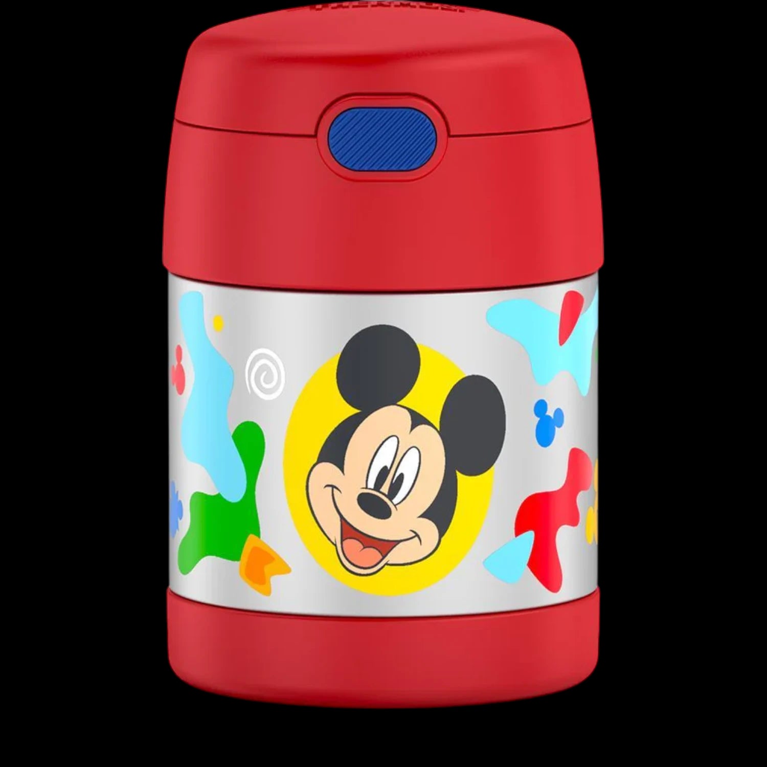 Pote Térmico Thermos ® 283g Funtainer infantil com isolamento a vácuo, mantém alimentos quentes por 5h, frios por 7h, design infantil.