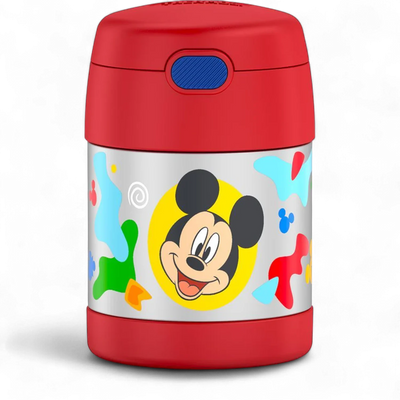 Pote Térmico Thermos ® 283g Funtainer infantil com isolamento a vácuo, mantém alimentos quentes por 5h, frios por 7h, design infantil.