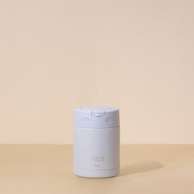 Pote Térmico FoodJar PACCO 350ml em aço inox, design funcional, ideal para manter alimentos quentes ou frios por horas.