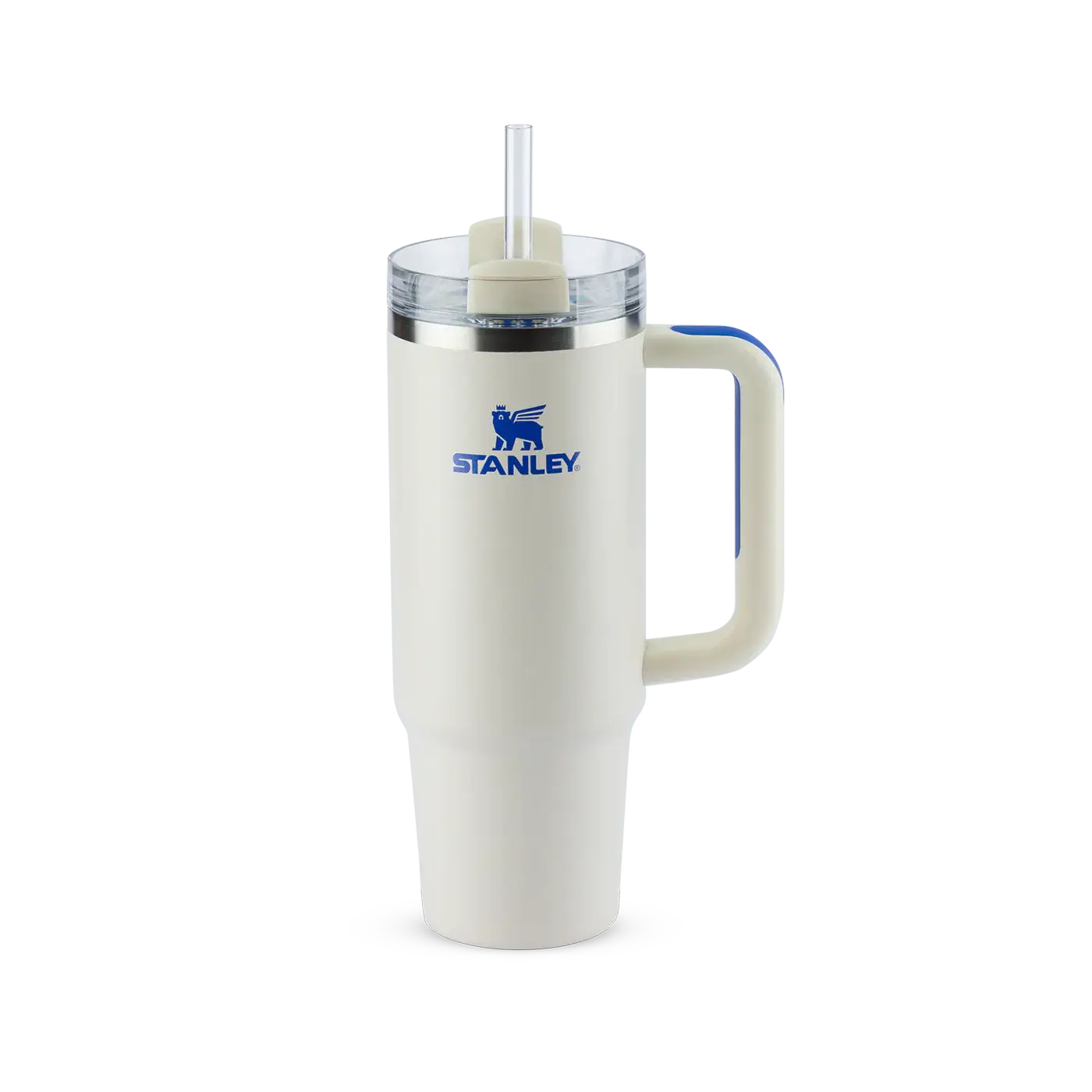 Copo Quencher Stanley 887ml com alça ergonômica, isolação térmica e capacidade para 40h de gelado. Ideal para hidratação moderna.