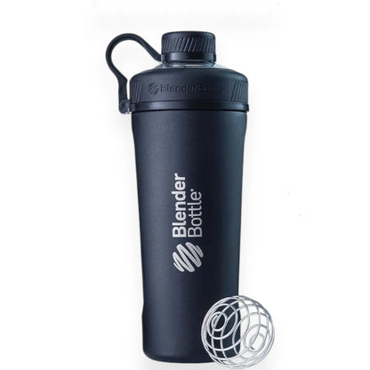 Coqueteleira Blender Bottle Radian 770ml com isolamento térmico e bola misturadora para bebidas frias e shakes para atletas.