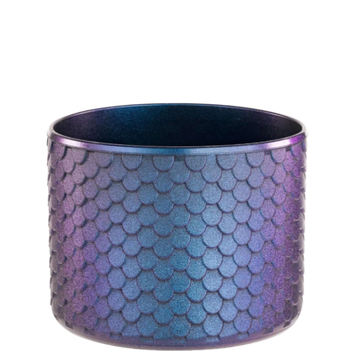 Capa de Silicone Sereia Médio - ( Owala Version ) para proteção de garrafas, design escamas em tom de sereia, tamanho médio.