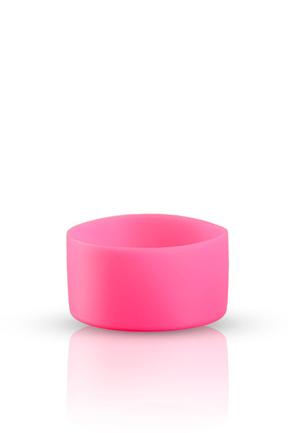 Silicone de Proteção P rosa compatível com garrafas Vibets, Urbnsol, GalaxyFlask, PACCO, HydroFlask, ThermoFlask, Takeya e outros modelos.