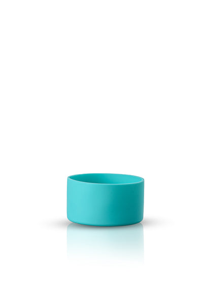 Silicone de Proteção P azul turquesa para garrafas Vibets, PACCO, HydroFlask, ThermoFlask, Takeya, protege de 350 ml a 750 ml.