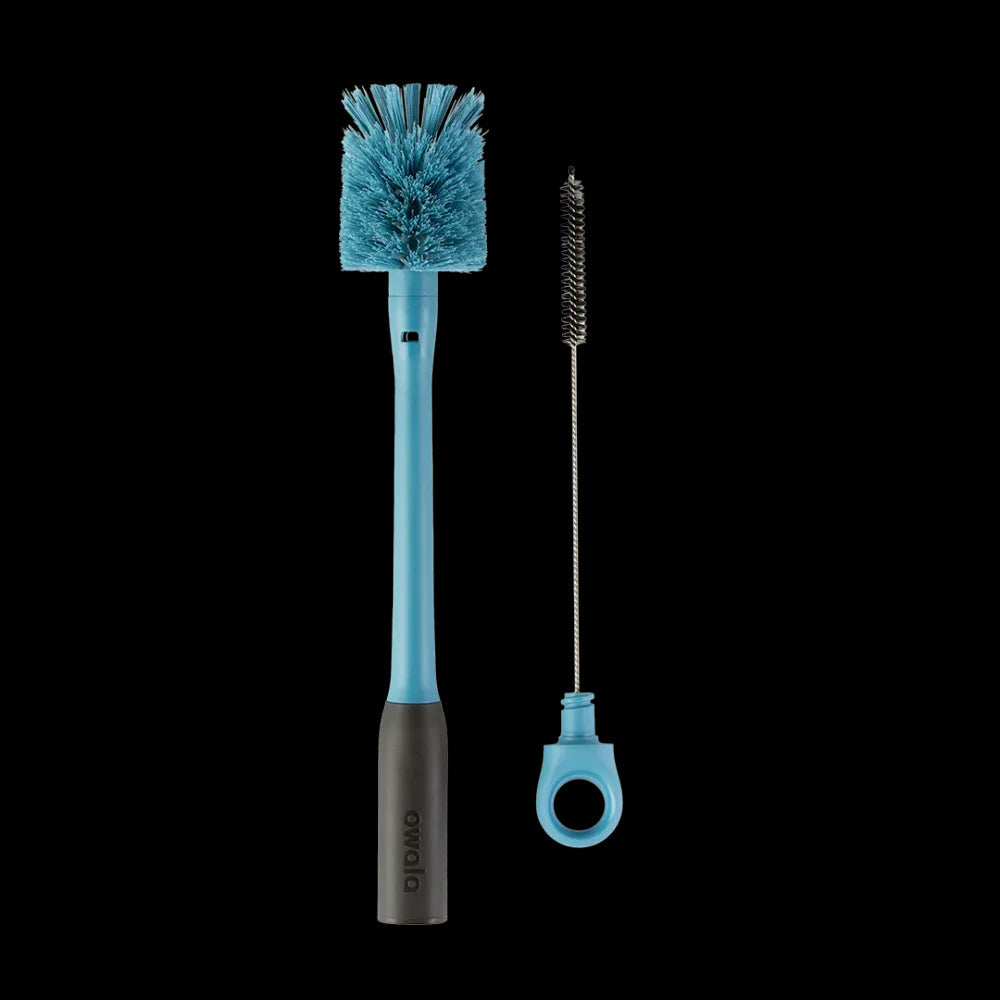 Escova para Limpeza Owala 2 em 1 - Smokey Brush com design ergonômico para garrafas e canudos.