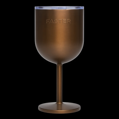 Taça Térmica para drinks Faster - 500ml em aço inox, sofisticada e térmica, ideal para manter bebidas geladas por até 4 horas.