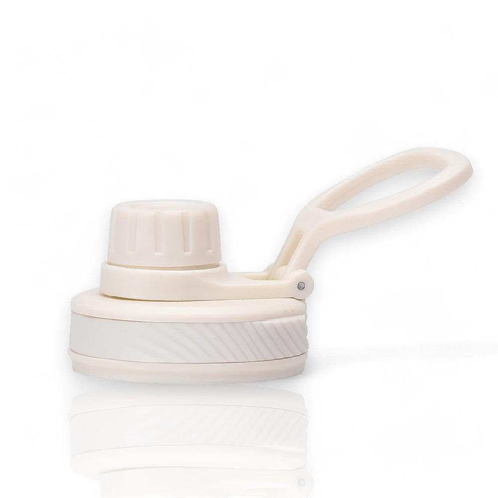 Tampa de alça flexível - Spout lid, compatível com marcas como Urbnsol e ThermoFlask, para garrafas de 350ml a 1.200ml, fácil de usar.