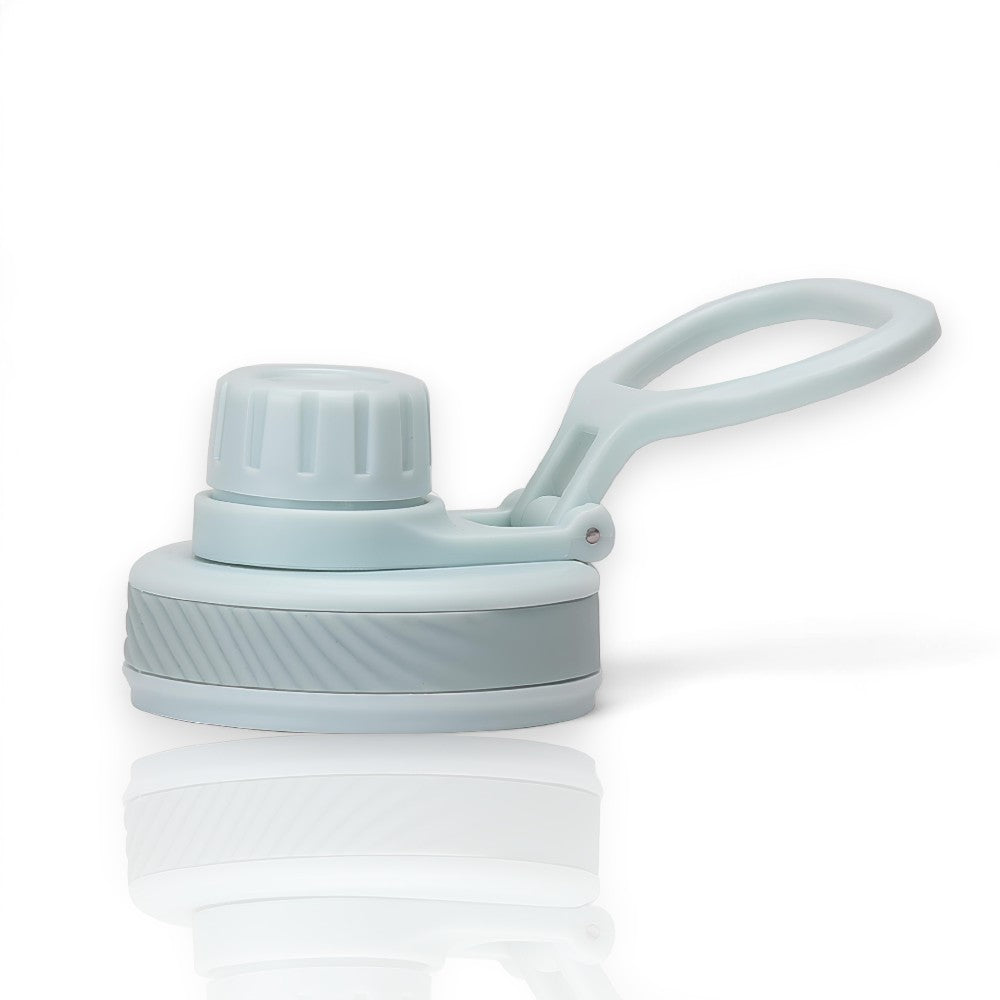 Tampa de alça flexível - Spout lid compatível com Urbnsol, Vibets, garrafas de 350ml a 1.200ml, fácil abertura, prática e higiênica.