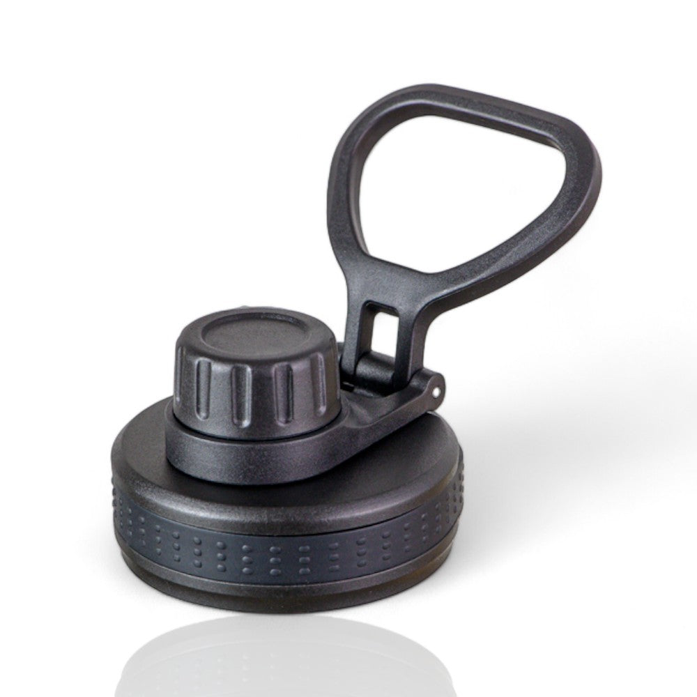 Tampa de alça flexível - Spout lid compatível com diversas marcas, ideal para garrafas térmicas de 350ml a 1200ml, fácil de usar.