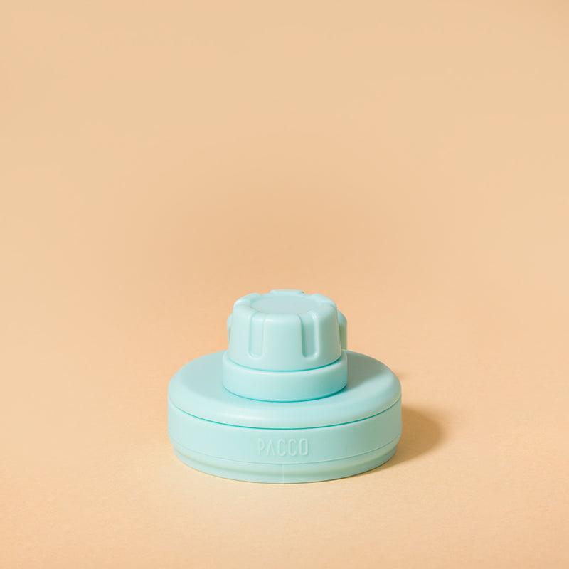 Tampa PACCO Original em polipropileno premium com design prático e alça de transporte, ideal para garrafas diversas.