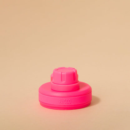 Tampa PACCO Original rosa com design arrojado e funcionalidade excepcional, feita de polipropileno premium para transporte seguro e moderno.