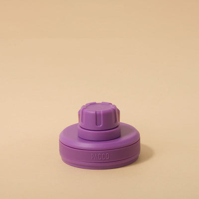 Tampa PACCO Original roxa exibindo design moderno e funcionalidade excepcional, feita em polipropileno premium para transporte seguro.