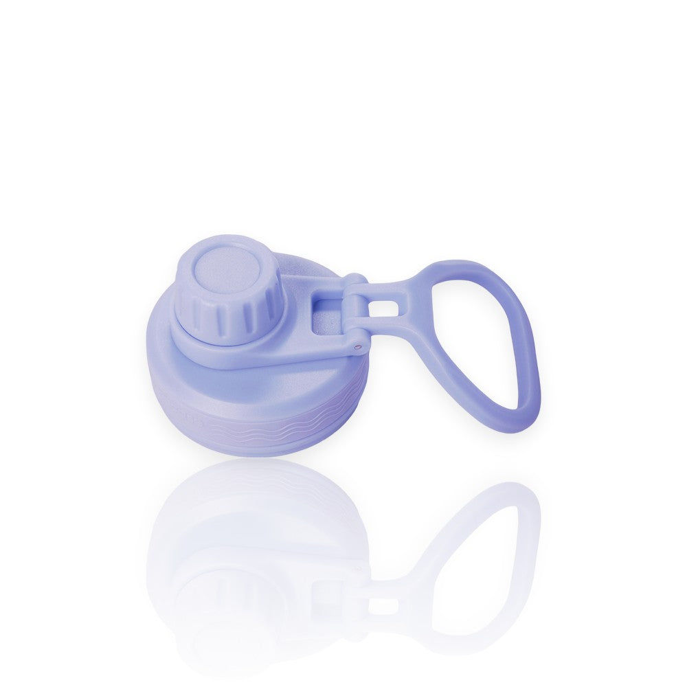 Tampa de reposição para Garrafa Fresh Gocase em polipropileno e silicone resistente a altas temperaturas, cor lilás.