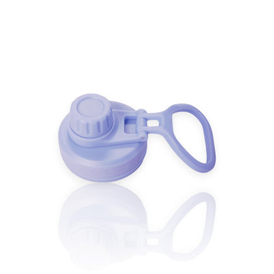 Tampa de reposição para Garrafa Fresh Gocase em polipropileno e silicone resistente a altas temperaturas, cor lilás.