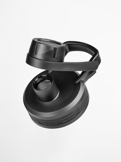 Tampa de alça fixa - Spout Lid compatível com várias garrafas térmicas, abertura fácil, ideal para uso com uma só mão.