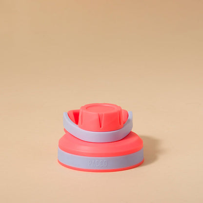 Tampa PACCO Stiff Colors em polipropileno com anel de vedação silicone, moderna e segura para vedação eficiente.