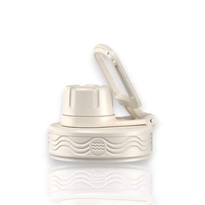 Tampa Urbnsol - Spout Lid em branco, compatível com garrafas Hydrotank, reciclável, sem BPA, e durável para uso sustentável.