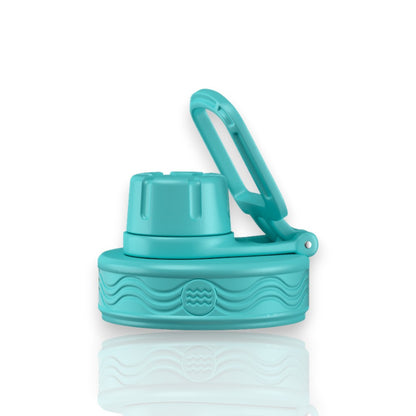 Tampa Urbnsol - Spout Lid azul, compatível com garrafas Hydrotank, sustentáveis e duráveis, livre de BPA.