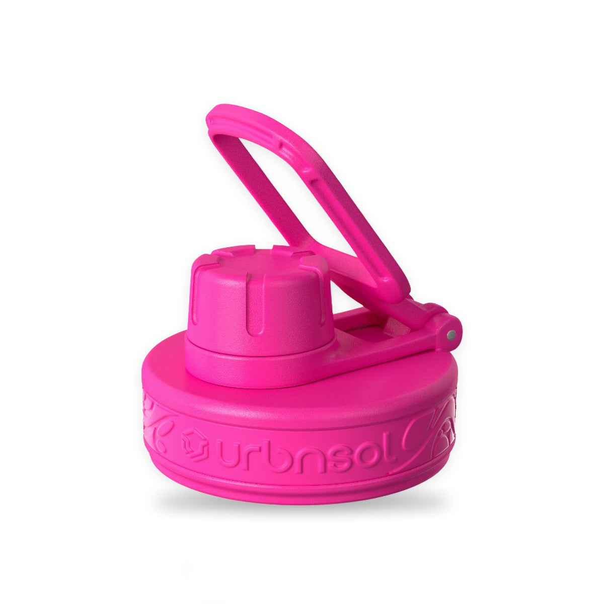 Tampa Urbnsol - Spout Lid rosa compatível com Hydrotank, reciclável, durável e livre de BPA.