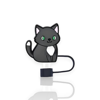 Protetor de Canudo Quencher - Gatinho com design exclusivo para copos térmicos, oferecendo higiene e estilo.