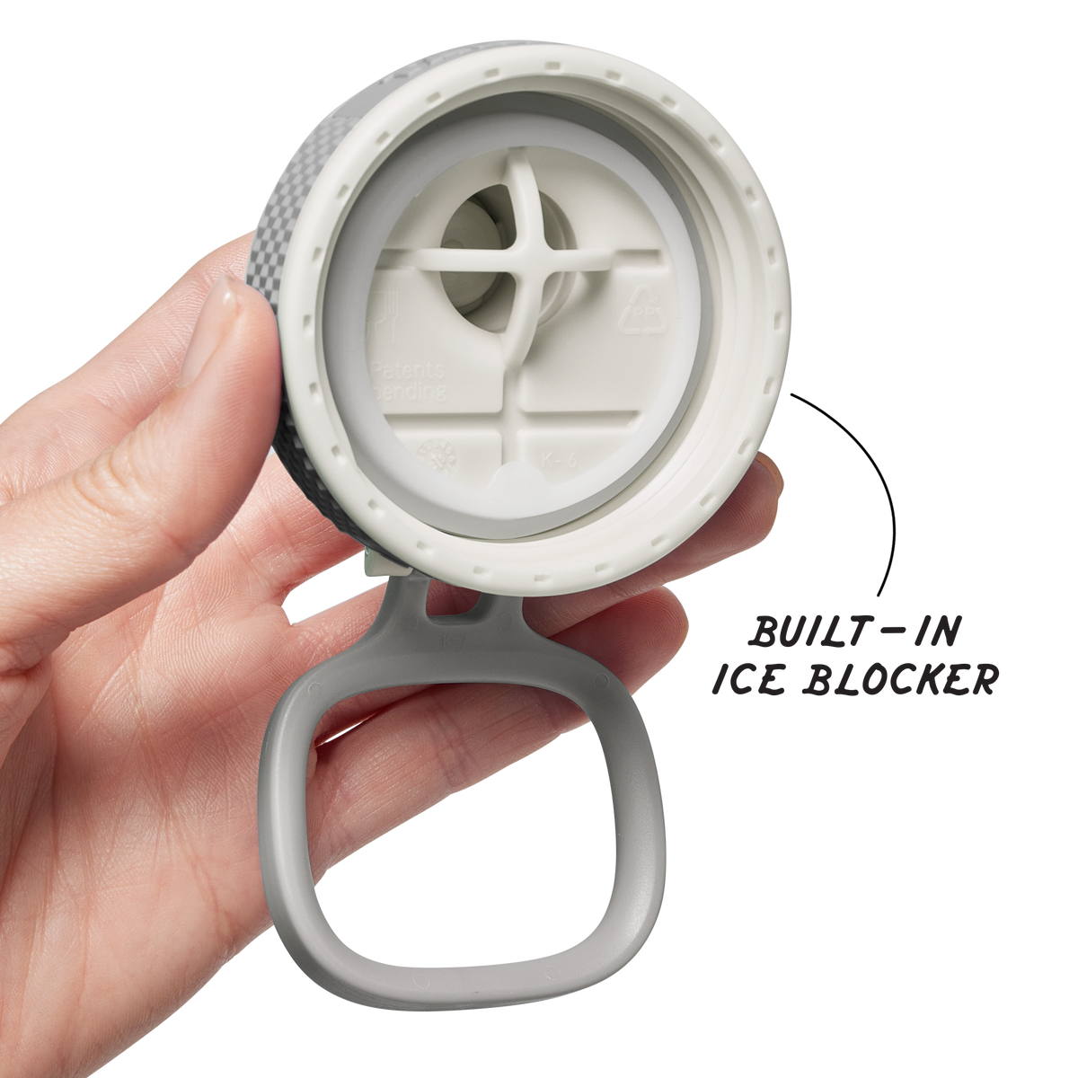 Garrafa Térmica Takeya 950 ml Spout Lid Sport Alpine, infográfico com as características