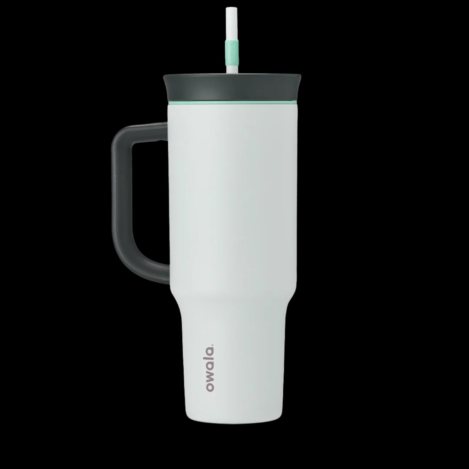 Copo Tumbler Térmico Owala - 1180ml | 40oz com alça e canudo removível, feito em aço inoxidável, isolamento a vácuo.