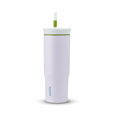 Copo Tumbler Térmico Owala - 710ml | 24oz em aço inoxidável com tampa 2 em 1 e canudo, mantém bebidas geladas ou quentes por horas.