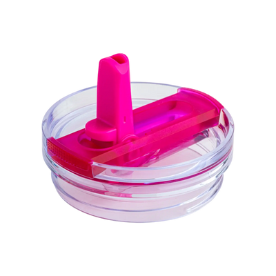 Tampa para copo Quencher 1,18L anti-vazamento com sistema flip straw, ideal para vedação e proteção contra impurezas.