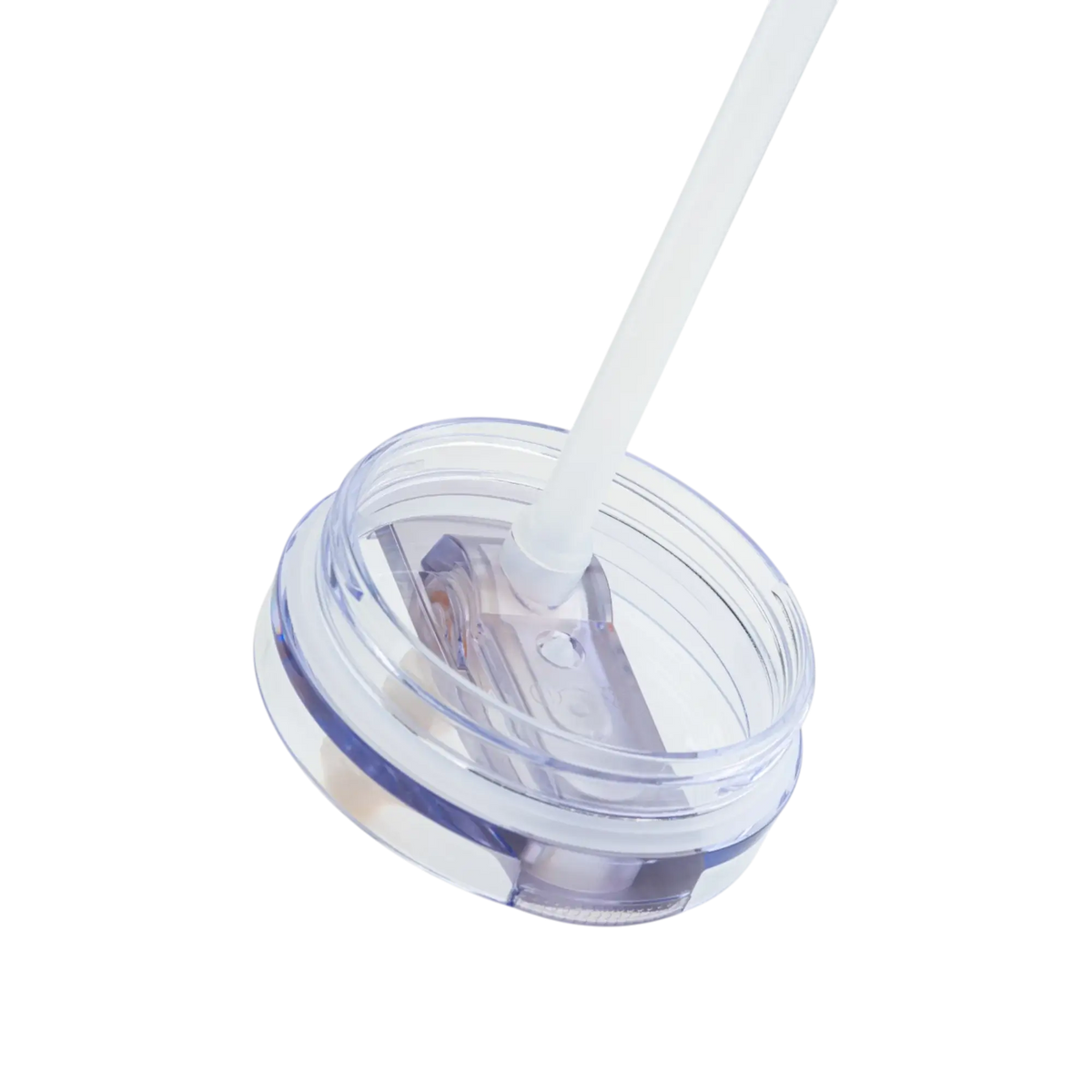 Tampa para copo Quencher anti-vazamento 591 ml até 887 ml Cream, detalhe da tampa