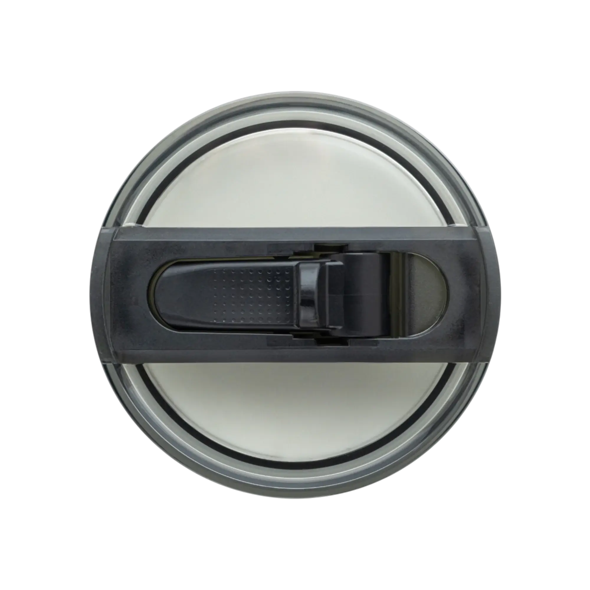 Tampa para copo Quencher anti-vazamento 591ml até 887ml, vista superior, com design moderno e sistema prático de vedação.