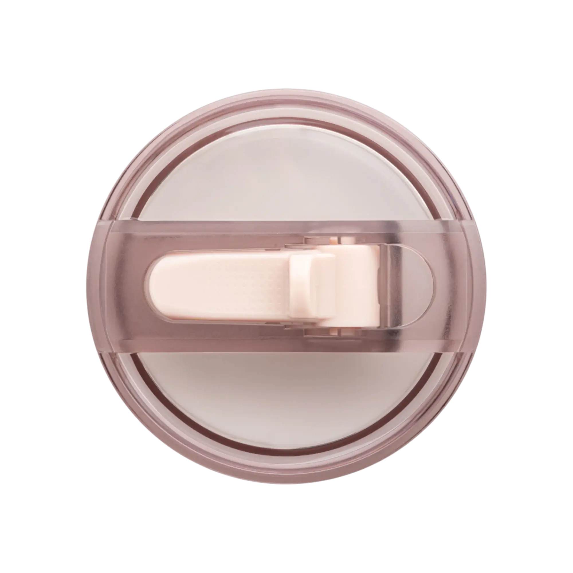 Tampa para copo Quencher anti-vazamento 591ml até 887ml, tampa rosé com vedação perfeita.