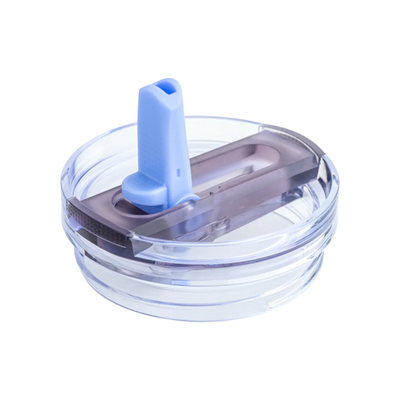 Tampa para copo Quencher anti-vazamento 591ml até 887ml com sistema flip straw embutido e vedação total.