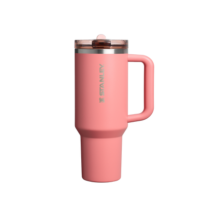 Copo Quencher Protour Stanley | 1,18L em rosa com tampa Flip Straw ProTour e design moderno.