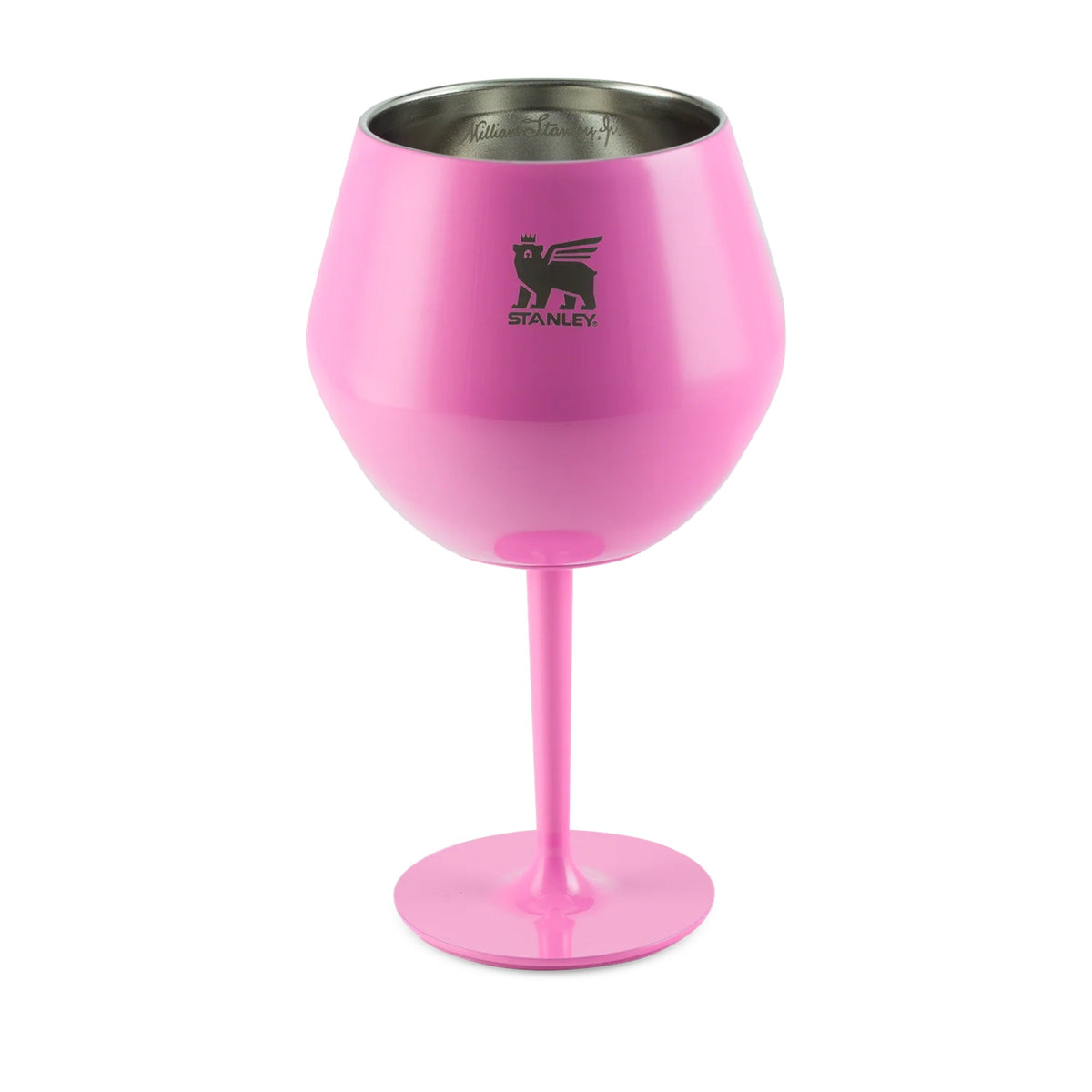 Taça Térmica Cocktail Glass Stanley 414ml em rosa com design sofisticado, ideal para coquetéis e drinques.