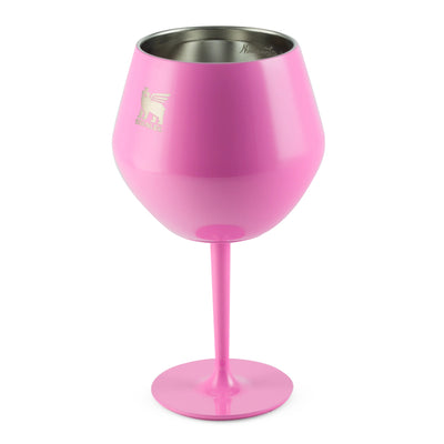 Taça Térmica Cocktail Glass Stanley 414ml rosa, design elegante e sofisticado, ideal para drinques e coquetéis, isolamento a vácuo.