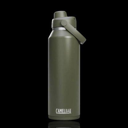 Garrafa Térmica Thrive Camelbak 1,18L, 10h quente, 34h frio, design premium, ideal para hidratação em atividades intensas.