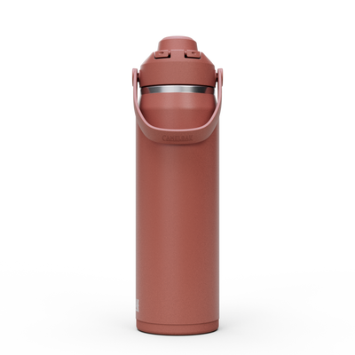Garrafa Térmica Camelbak Thrive 740ml em cor rosa, ideal para manter a hidratação durante o dia.